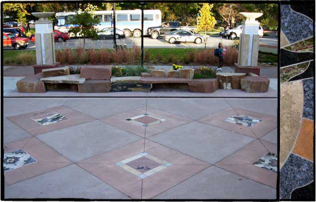 Sister Cities Plaza - Designed by and built with Christian Muller & Leap Year, inc.
